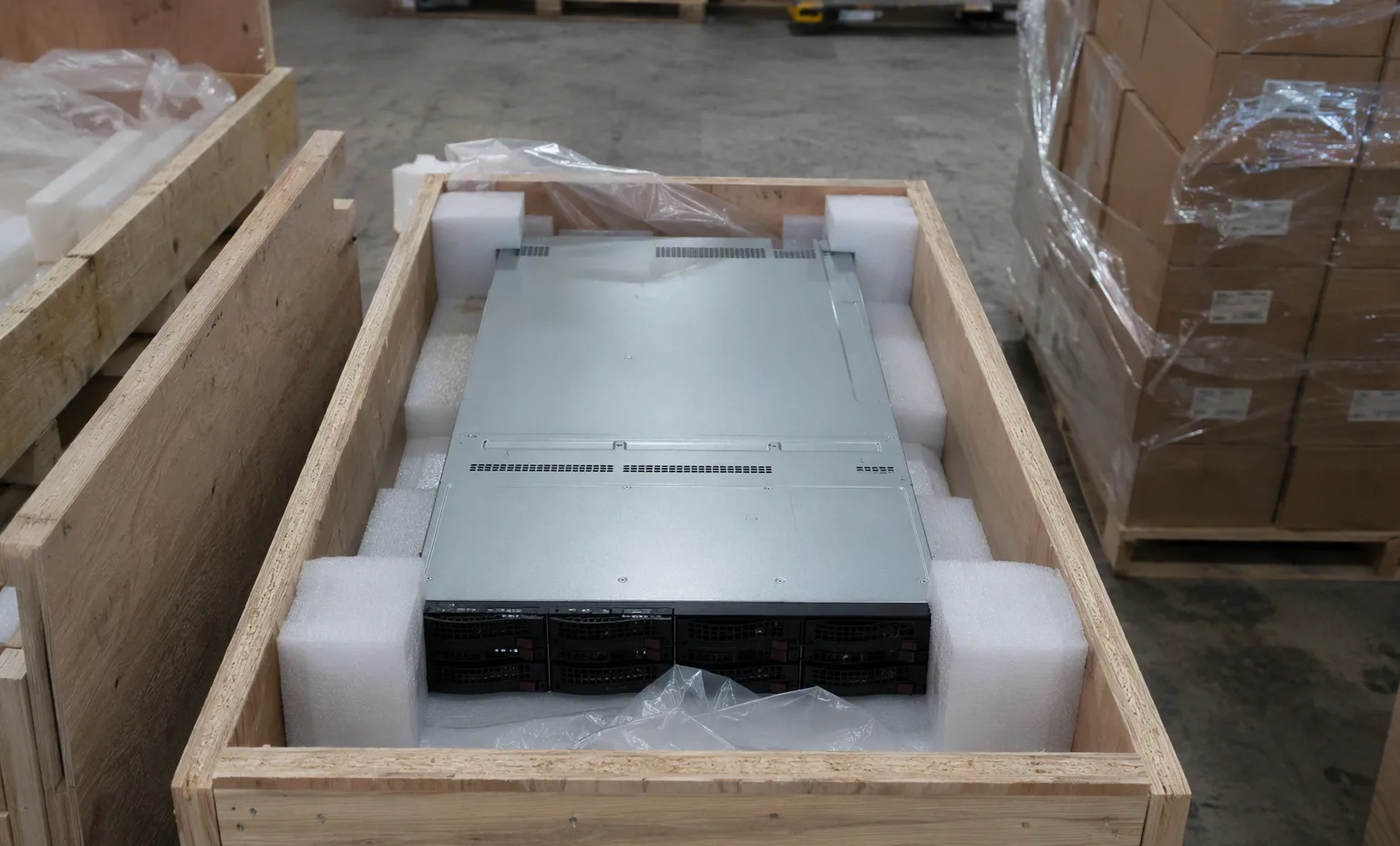 Quotation preparation — Export Crate Packing facility reference