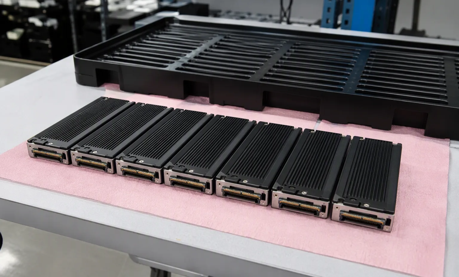 Storage & drive systems — Nvme U2 Lineup facility reference